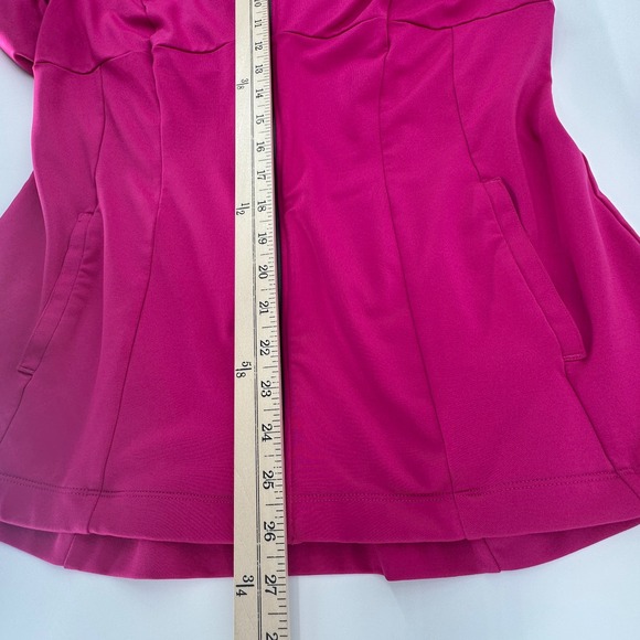 Under Armour Women's Large All-season Gear Full Zip Jacket Hot Pink - Picture 9 of 9